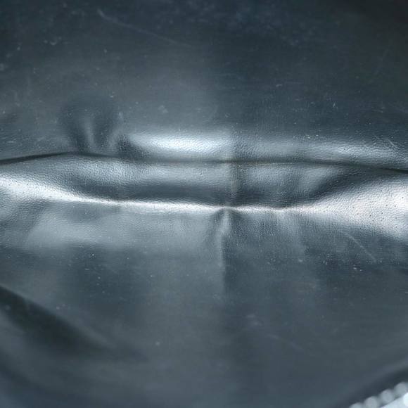 CELINE C Macadam Canvas Clutch Bag Black Auth ac2823 - Picture 10 of 16